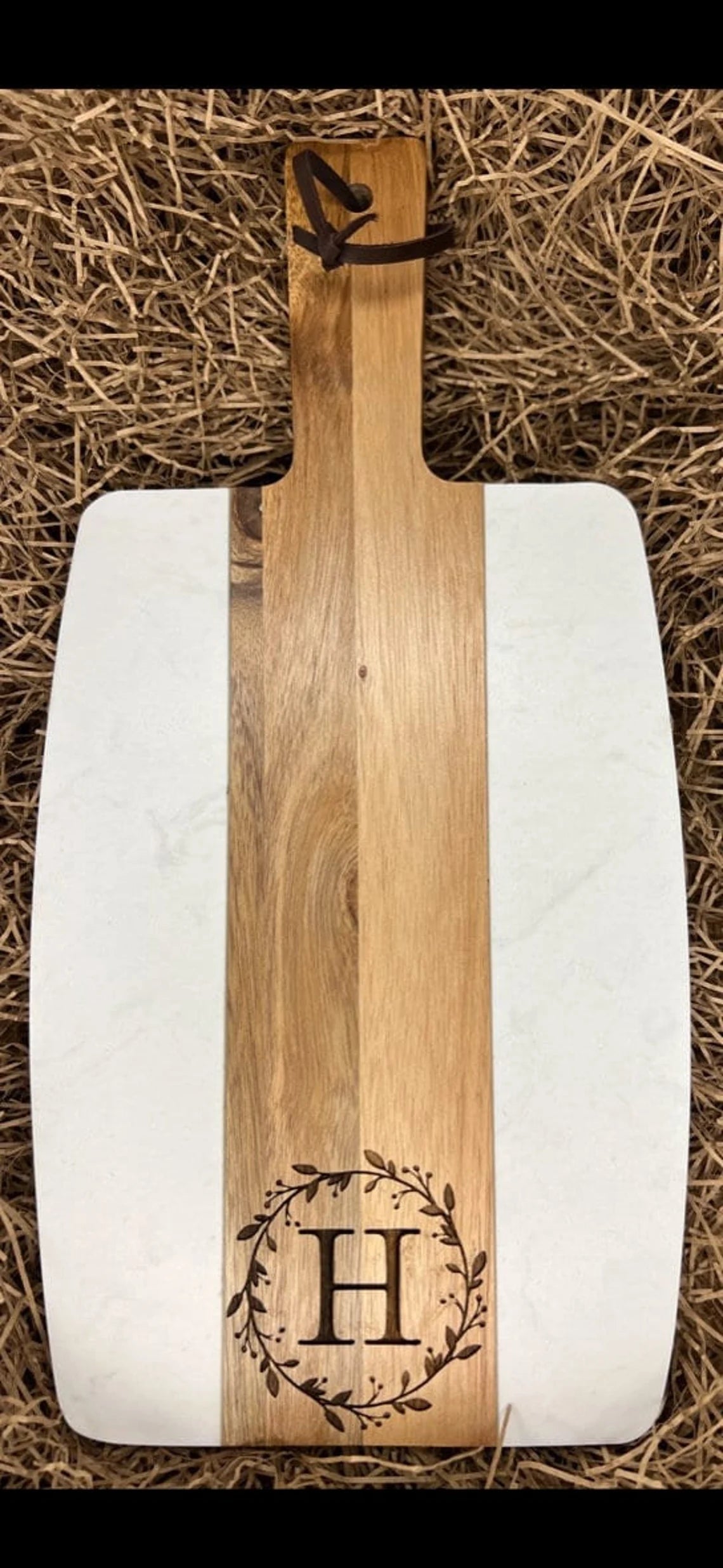 Charcuterie Board: Unique Custom Monogrammed Cheese Board